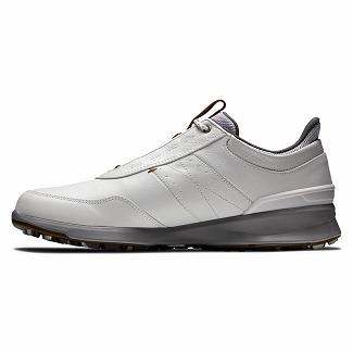 Scarpe Golf Footjoy Uomo Stratos Spikeless Bianche Italia PMK608471